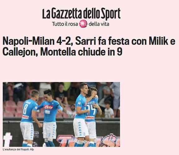 "La Gazzetta dello Sport"