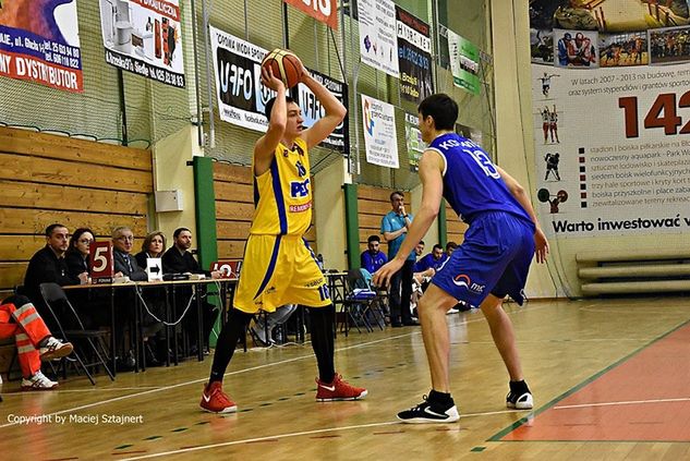 Damian Szymczak zdobył 25 punktów (foto:sportsiedlce.pl/MaciejSztajnert)