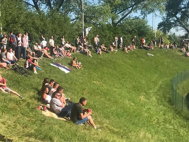 Kibice na stadionie w Opolu, fot. Kuba Barański