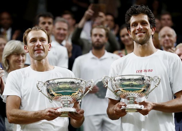 Od lewej: Łukasz Kubot i Marcelo Melo