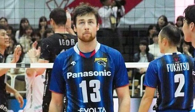 Michał Kubiak w barwach Panasonic Panthers / Materiały prasowe / Facebook / Klub Miłośników Dzików / Michał Kubiak