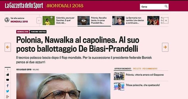 "La Gazzeta dello Sport"