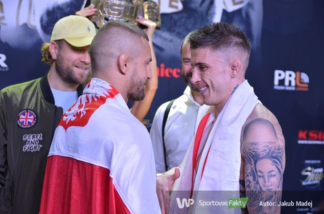 Norman Parke miał pierwotnie walczyć z Marianem Ziółkowskim