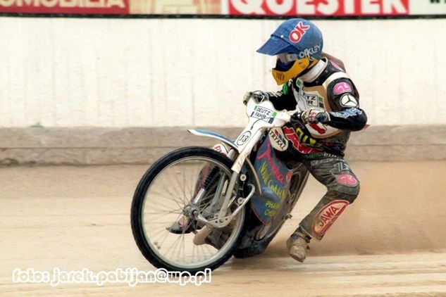 Na zdjęciu: Tomasz Gollob w cyklu Grand Prix 1995