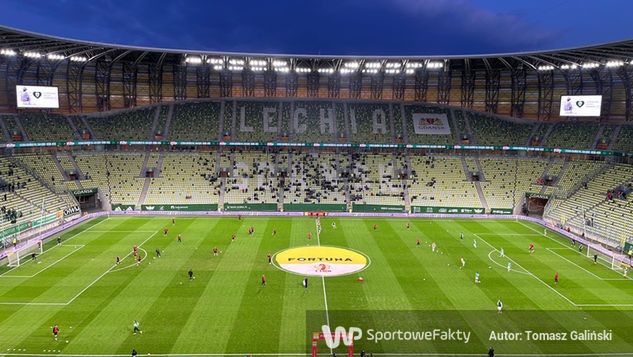 Stadion choć piękny, to będzie dziś raczej pusty.