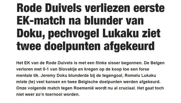 Fot. nieuwsblad.be