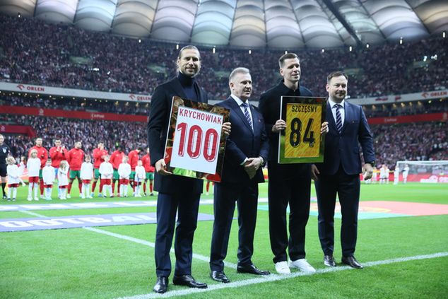 PAP/Leszek Szymański/ Szczęsny i Krychowiak żegnają się z kadrą