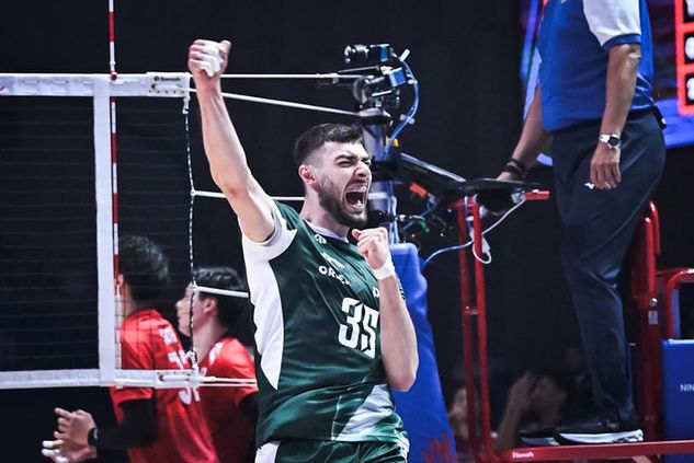 Na zdjęciu: Kewin Sasak (fot. Volleyball World)