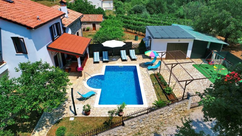 Family Friendly House With A Swimming Pool Marići, Labin - 17820 Marići – Marići, Croația