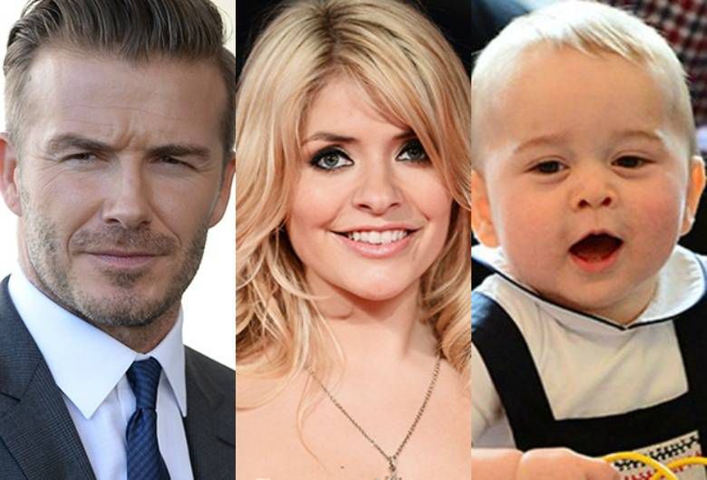 David Beckham, Holly Willoughby i książę George to wymarzona, idealna ...