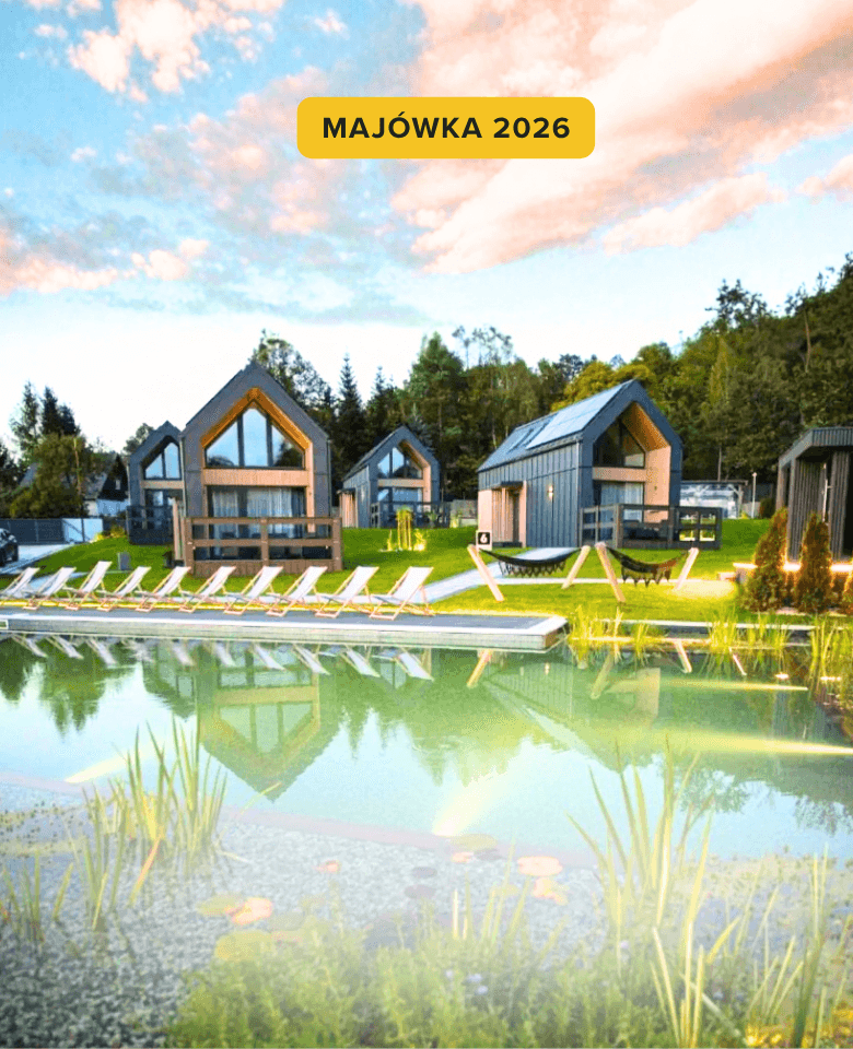 Domki Bobrowe Wzgórza Resort Bobrów