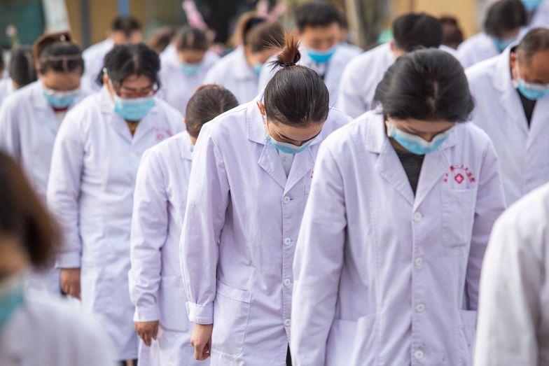 Koronawirus. Chiny oddały hołd ofiarom pandemii COVID-19
