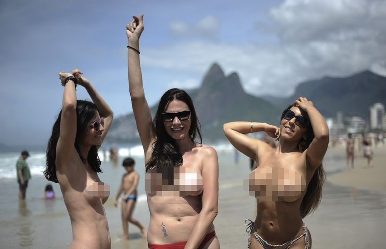 Topless Beach Brazil.