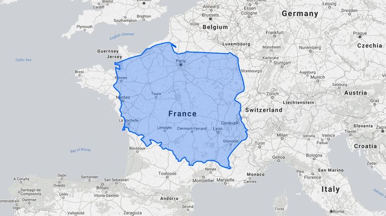 Polska - Francja - o2 - Serce Internetu