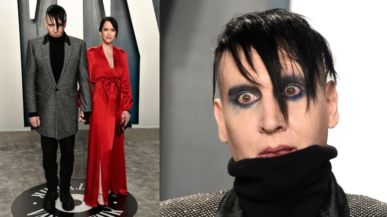 Marilyn Manson i Lindsay Usich - Pudelek