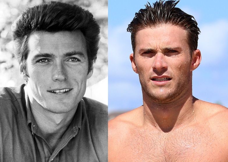 Clint Eastwood W 1956 Roku I Scott Eastwood W 2017 Pudelek