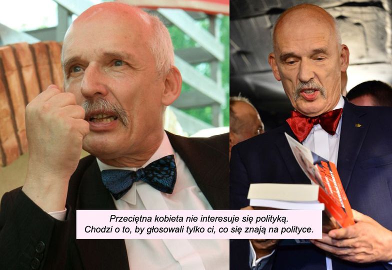 Janusz Korwin-Mikke Bredzi O Kobietach - Pudelek