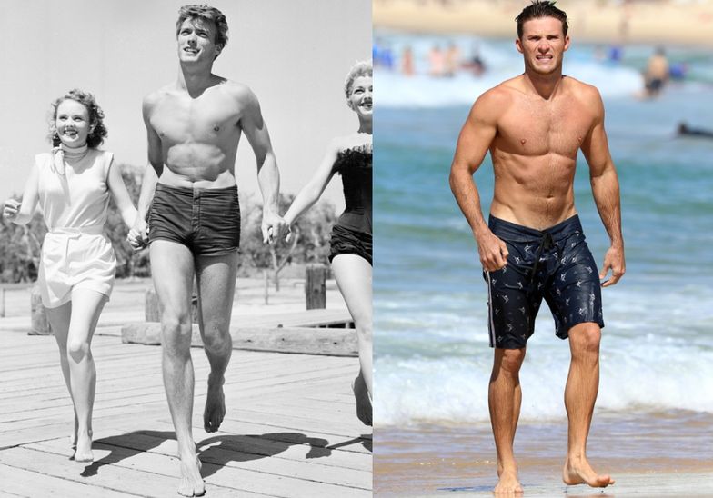 Clint Eastwood W 1956 Roku I Scott Eastwood W 2017 Pudelek