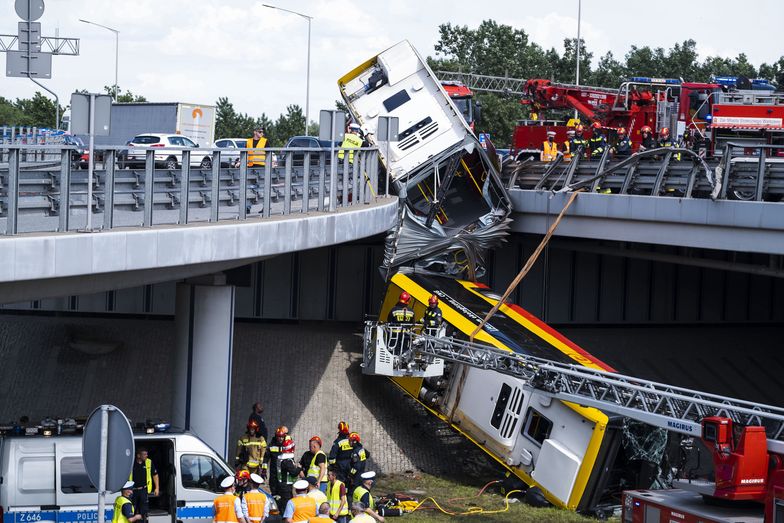 Wypadek autobusu w Warszawie. Kolega kierowcy: lubił się ...