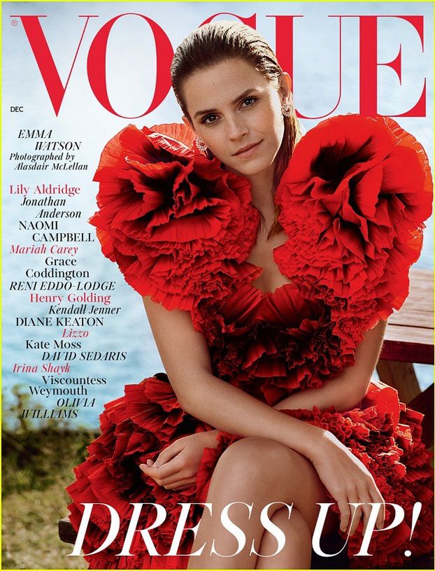 Emma Watson ogłasza na łamach Emma Watson ogłasza na łamach