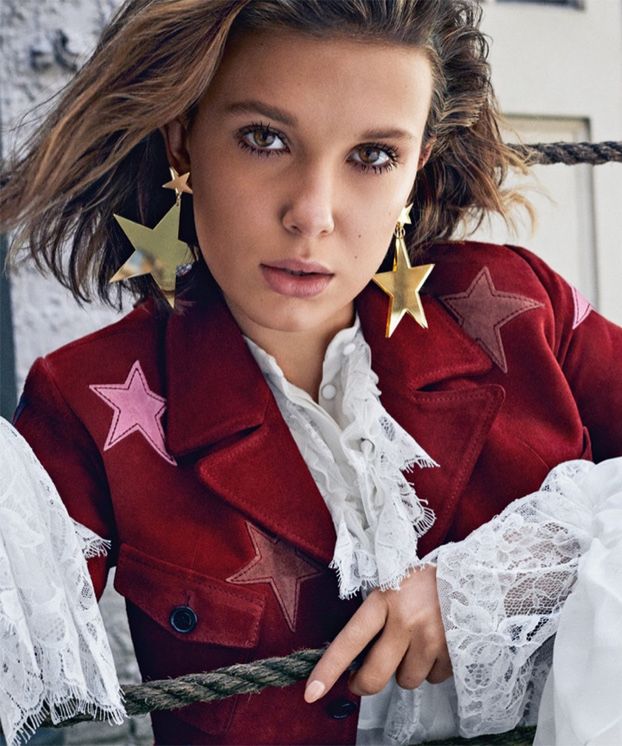 Czy Millie Bobby Brown Będzie W Polsce 15-letnia Millie Bobby Brown pozdrawia z kolejnej modowej okładki - Pudelek