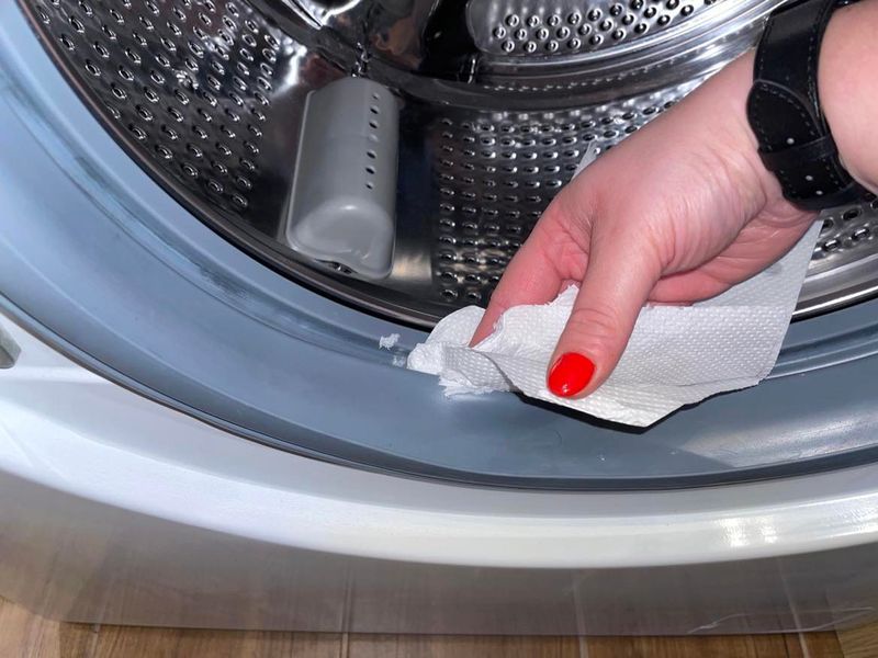 Jak wyczyścić brudne uszczelki w pralce? Fot. źródła własne