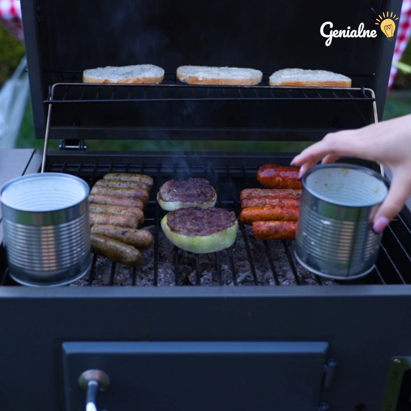 Jak zwiększyć miejsce na grillu, fot. Genialne