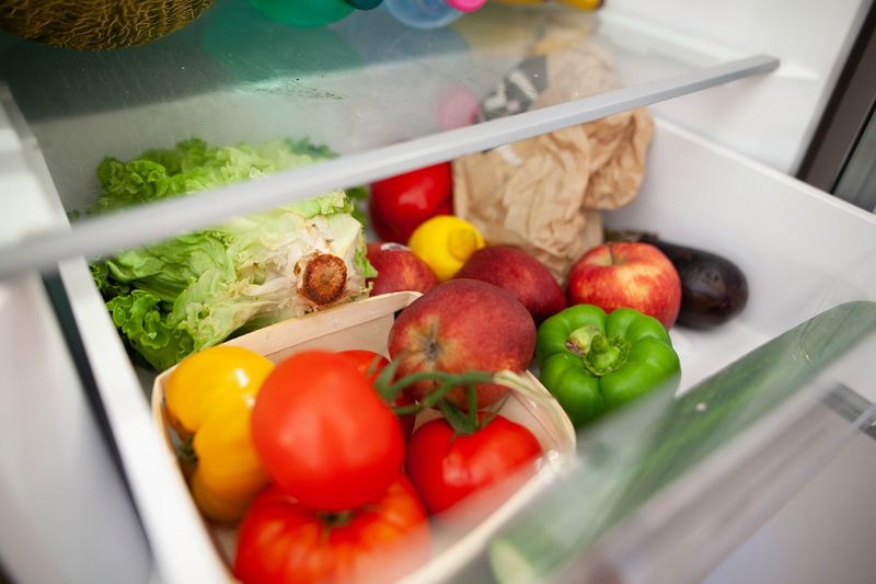 Folia bąbelkowa w lodówce pomaga dbać o warzywa i owoce. Fot. Getty Images