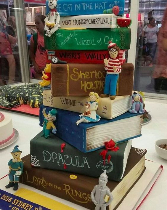 Book Lover cake | Cake Hub