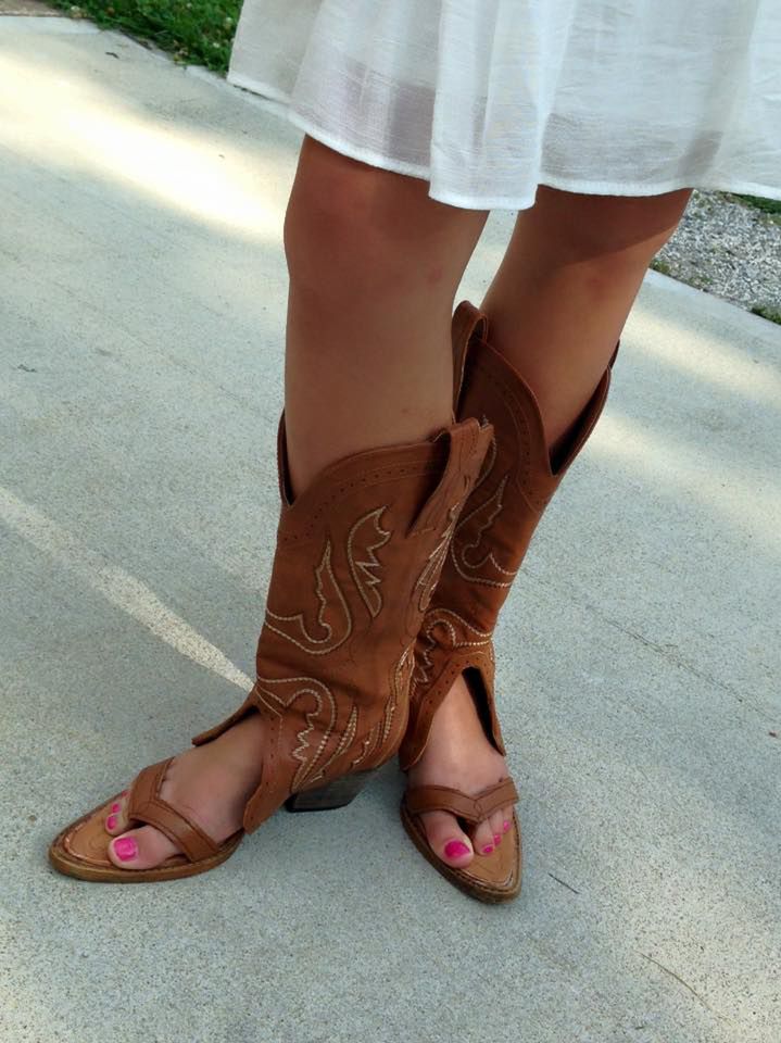Redneck Boot Sandals/fb