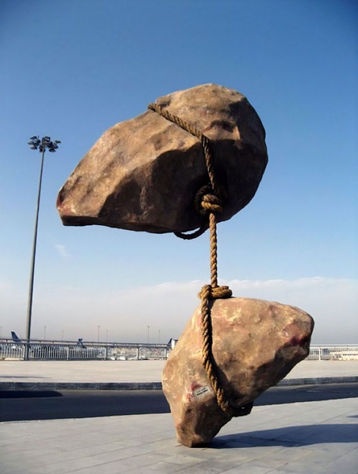 23 Spectacular Sculptures Defying Gravity. These Objects Literally