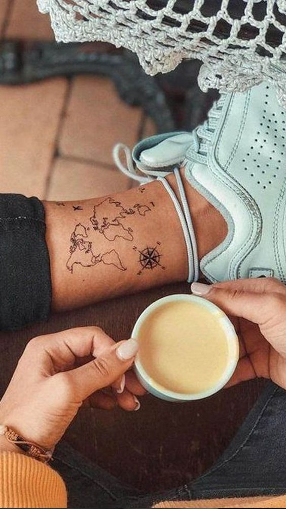 100 Ankle Tattoo Ideas for Men and Women - The Body is a Canvas | Ankle  tattoos for women, Ankle tattoo designs, Foot tattoos for women