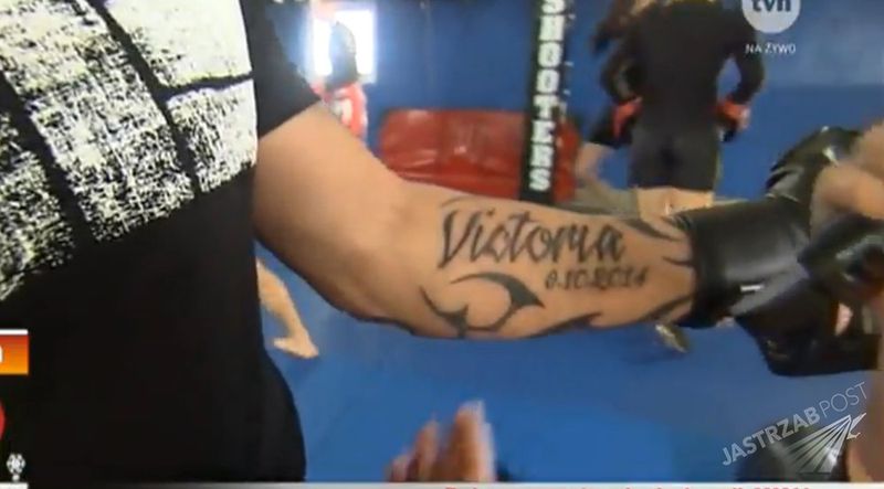 Tatuaż TrybsonaFot,. screen z DDTVN