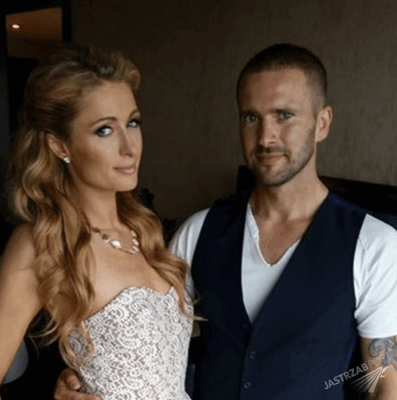 Paris Hilton i Maciej Wróblewski