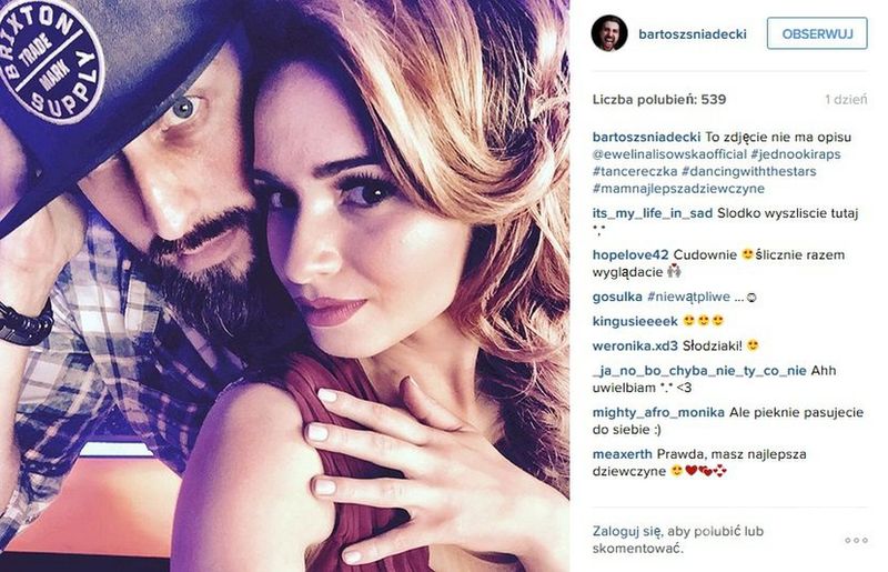 Ewelina Lisowska i jej nowy chłopak Bartek Śniadecki z Afromental/ Instagram Bartka Śniadeckiego