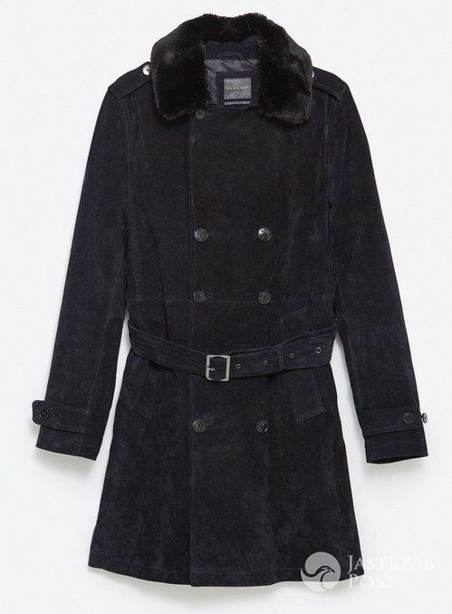 Płaszcz z futrzanym kołnierzem, Zara, 799 pln – kupisz tutaj