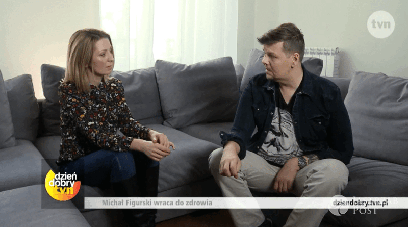 Michał Figurski w pierwszym wywiadzie po wylewie dla Dzień Dobry TVN