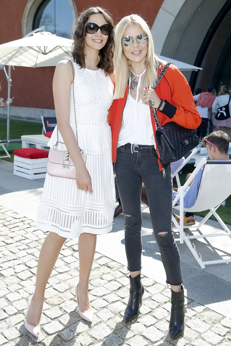 Maja Sablewska i Paulina Krupińska na Factory Fashion Capsule