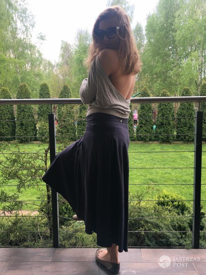 Agnieszka Kaczorowska zdjęcie bez stanika