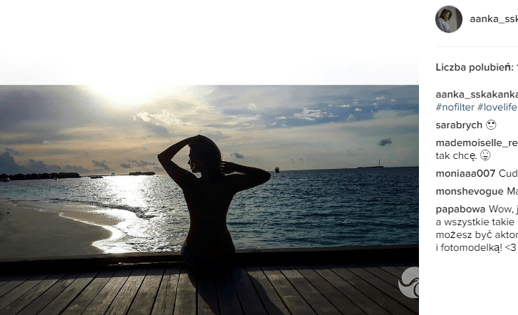 Wakacje Anny Karczmarczyk na Malediwach. Zdjęcia w bikini