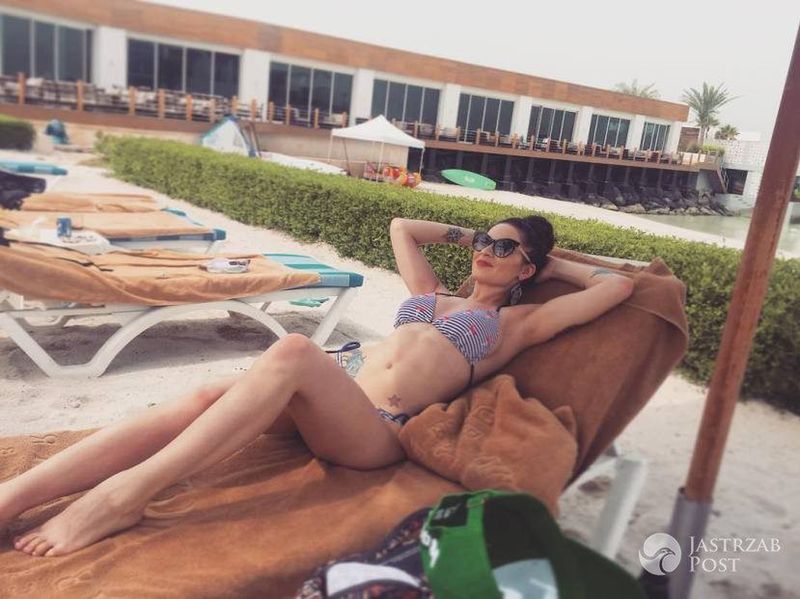 Ewelina Lisowska nago na wakacjach