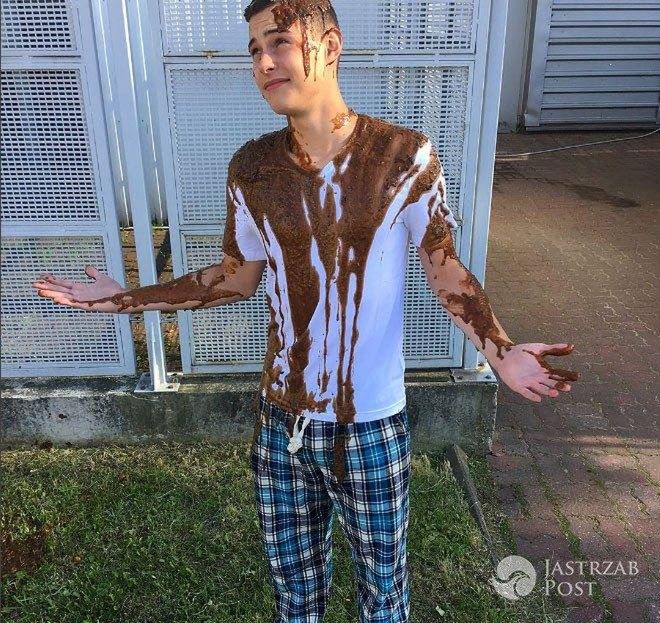 Adam Zdrójkowski na planie Rodzinka.pl
