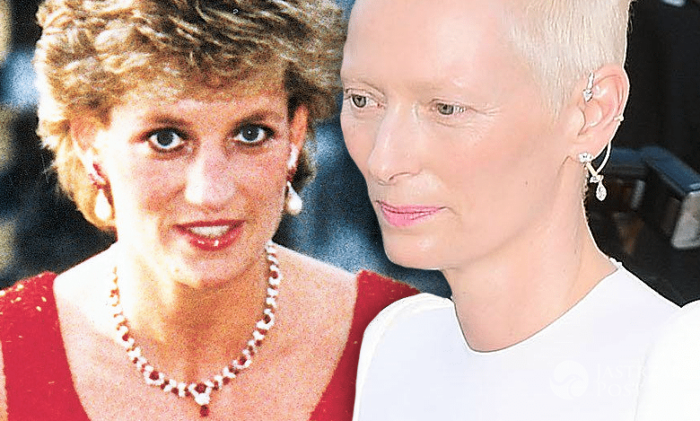Tilda Swinton i księżna Diana