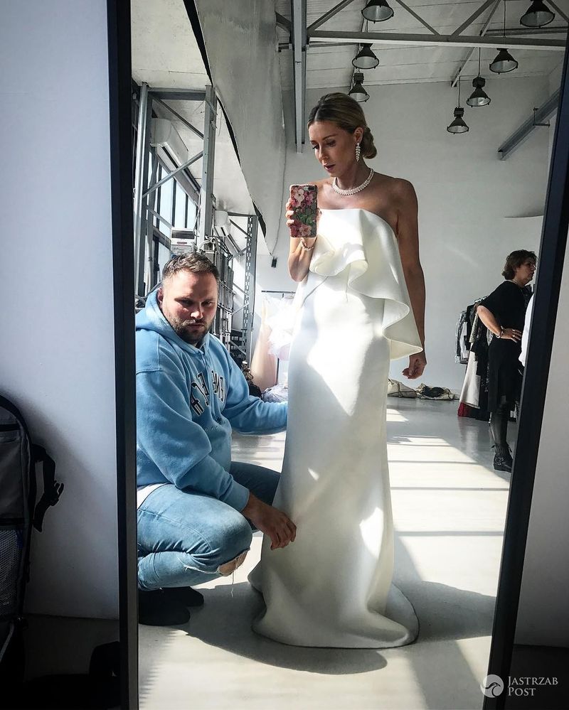 Małgorzata Rozenek mierzy białą suknię na rocznicę ślubu?