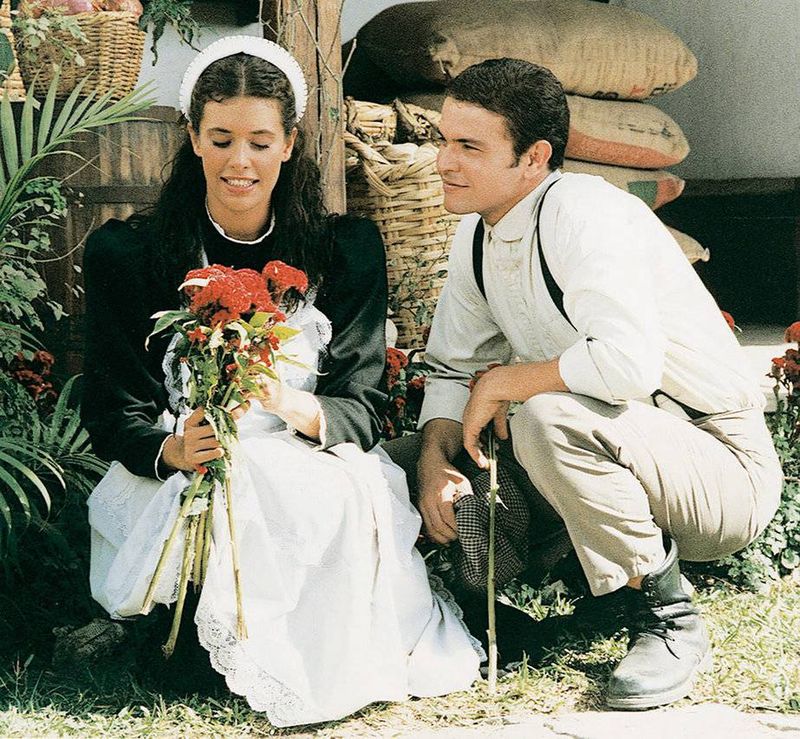 Angie Cepeda i Christian Meyer w serialu „Luz Maria”