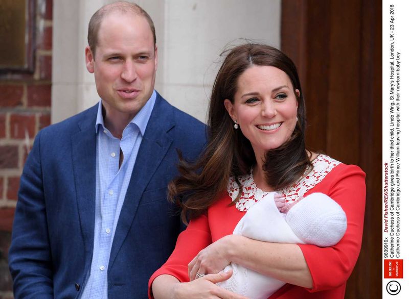 Księżna Kate i książę William pokazali trzecie dziecko