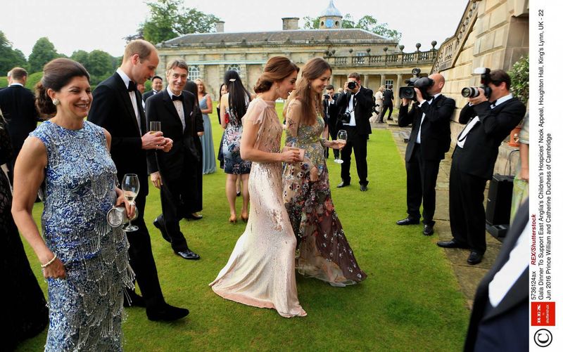 Rose Hanbury i księżna Kate w czerwcu 2016
