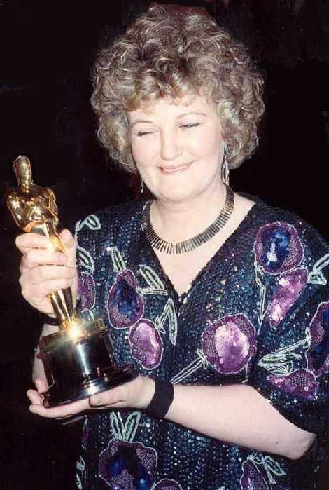 Brenda Fricker z Oscarem, 1990 rok