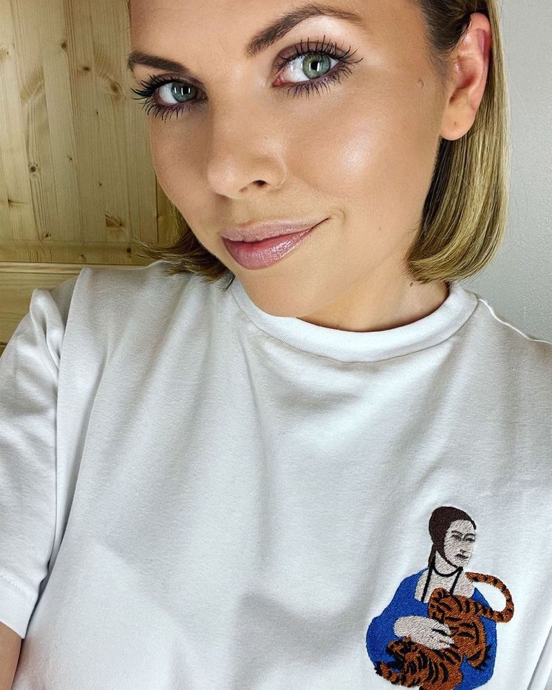 Aleksandra Kwaśniewska – nowa fryzura