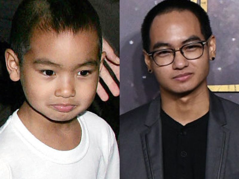 Maddox Jolie-Pitt w 2011 i 2021 roku